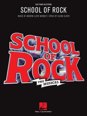 cover image of School of Rock--Easy Piano Songbook